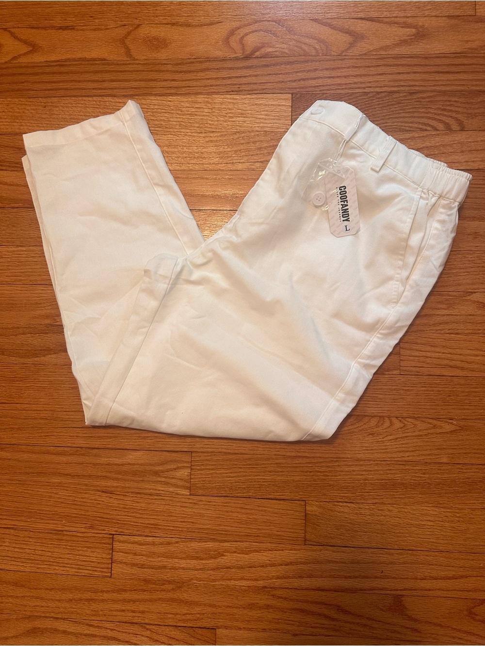 Coofandy men’s white pants